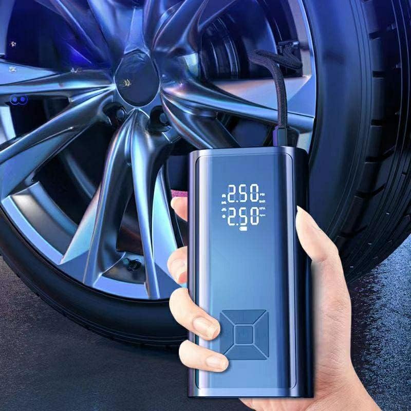 Miniatura 3 de Compresor de aire portátil para inflador de neumáticos, bomba de aire pequeña CC de 12 V para neumáticos de automóvil, bomba eléctrica de neumáticos