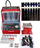 Vista 1 de Limpiador y probador de inyector Autool Launch CNC602A con transformador de 110 V