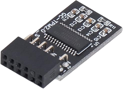 TPM 2.0 Module 12 Pin Security Module SPI Interface Security Module Remote Card Security Module Encryption Security Board Accessory w4 accessories tpm module for GIGABYTE