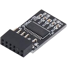 TPM 2.0 Module with 12Pin LPC Interface, Compatible with Z590 H570 Q570 B560, X570 B550 A520