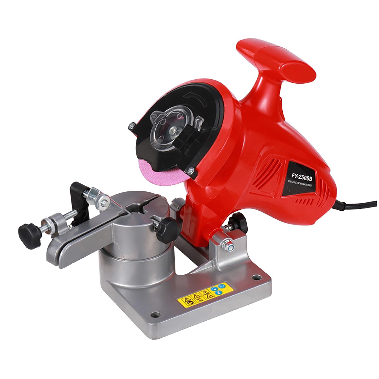 Afilador Eléctrico para Motosierras De 220 W, Afilador Universal para Motosierras, Ángulo Ajustable De 0 a 35°, Velocidad Sin Carga De 7500 RPM, para Afilar Cadenas De 12 a 20 Pulgadas