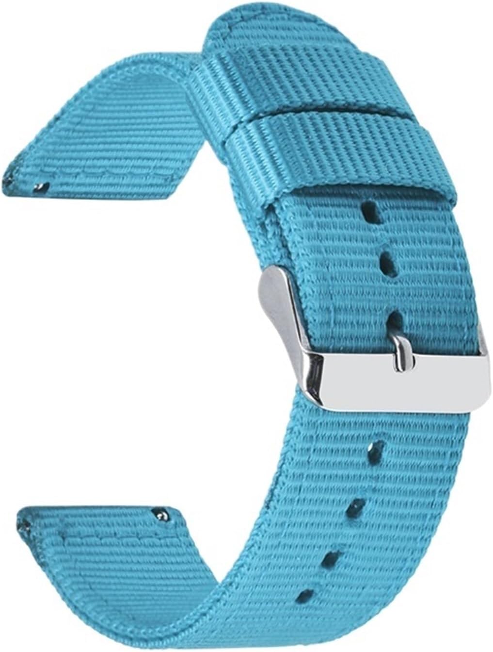 Switch spring bar solid color nylon canvas watch strap 18mm 20mm 22mm bracelet accessories