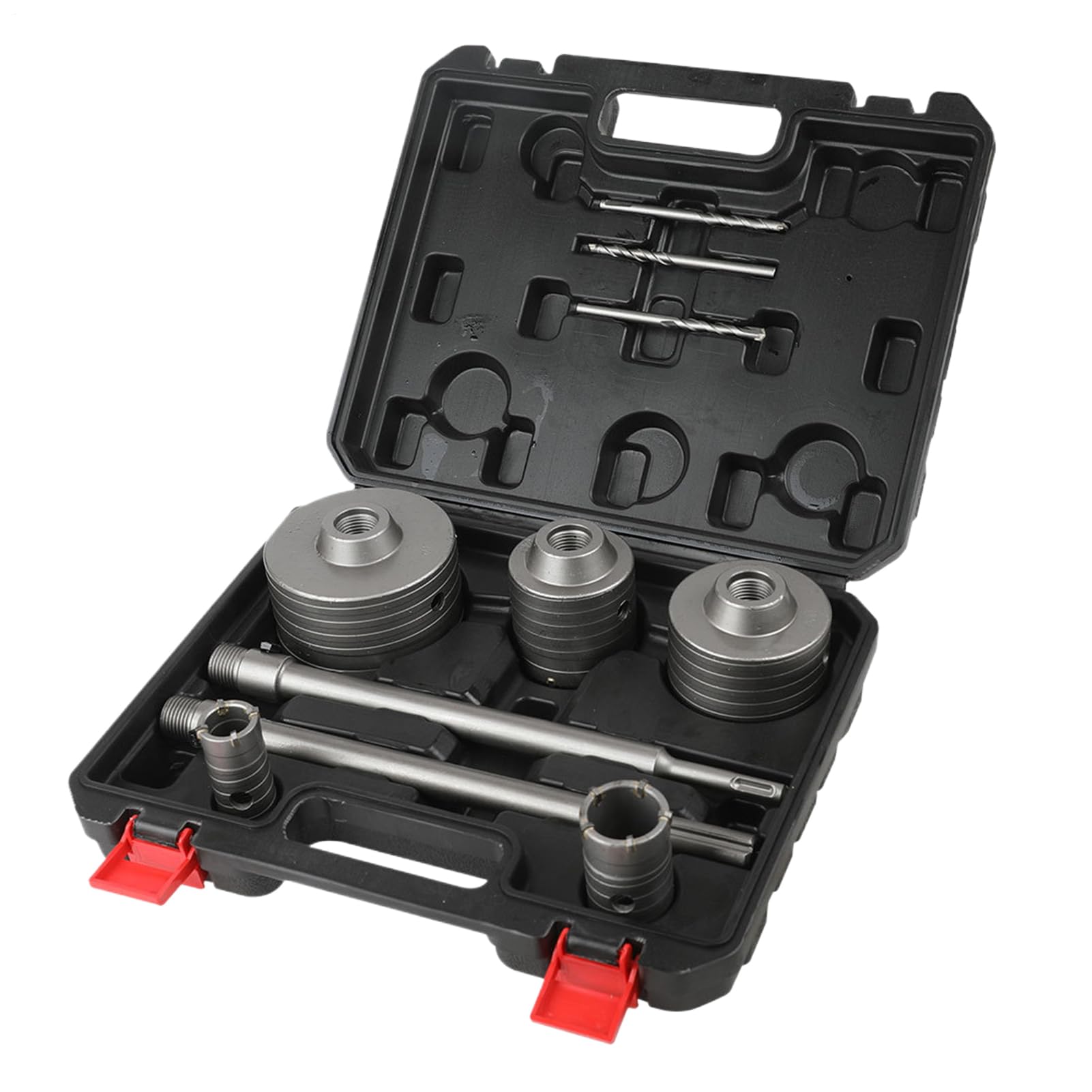 Juego De Brocas De Corona Para Pared Estable Alta Resistencia Herramienta | Kit Broca Corona Hormigón Ladrillo kit de accesorios para fontanería, electricidad y aire acondicionado