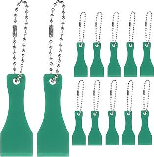 VILLCASE Plastic Lottery Ticket Scratcher, Portable Scraper Tool for Lottery Tickets, Labels, Films, Lotto Cards, 12Pcs Random Color