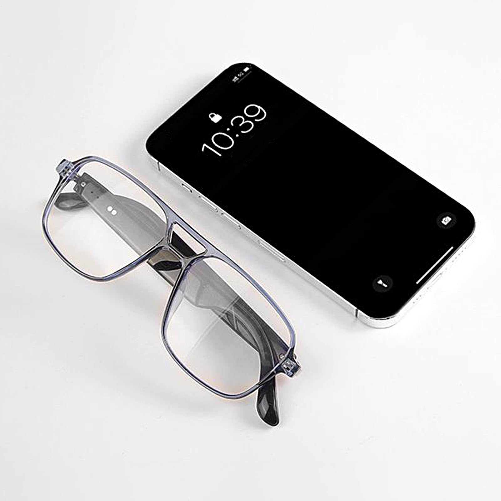 Occhiali Intelligenti Uomo Occhiali con Intelligenza Artificiale per | Occhiali Eleganti Multifunzione con Batteria a Lunga Durata Ideali per Lettura Linguistica