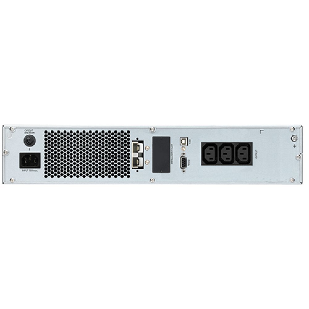 Infosec E3 PRO RT UPS 1000 VA 900W | Doppia Conversione Online, LCD, USB/RS232