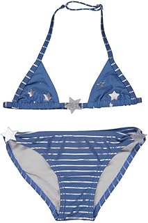 Boboli Bikini para niña con estrellas brillantes, color azul, talla