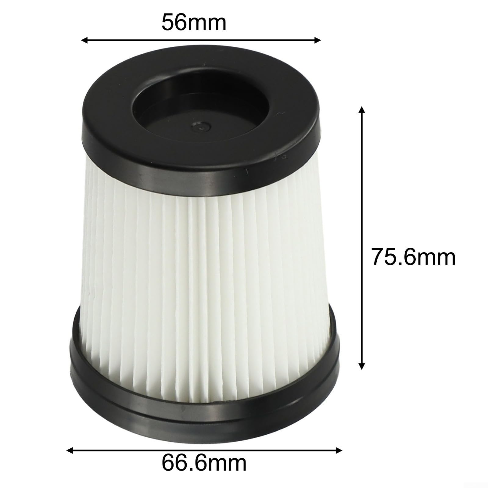 4 Pack Vacuum Filter Replacement HEPA Filter for BDSV2-BLK PowerSeries Plus Corded Vacuum Cleaner Washable Reusable Parts