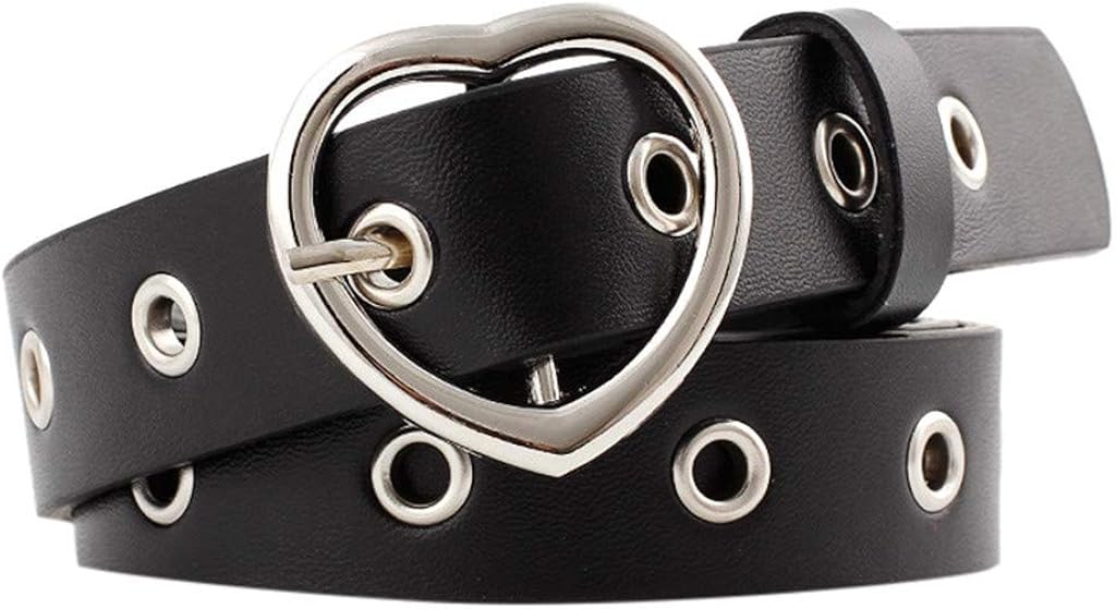Buy Heart-shaped Leather Belt for Girls 
