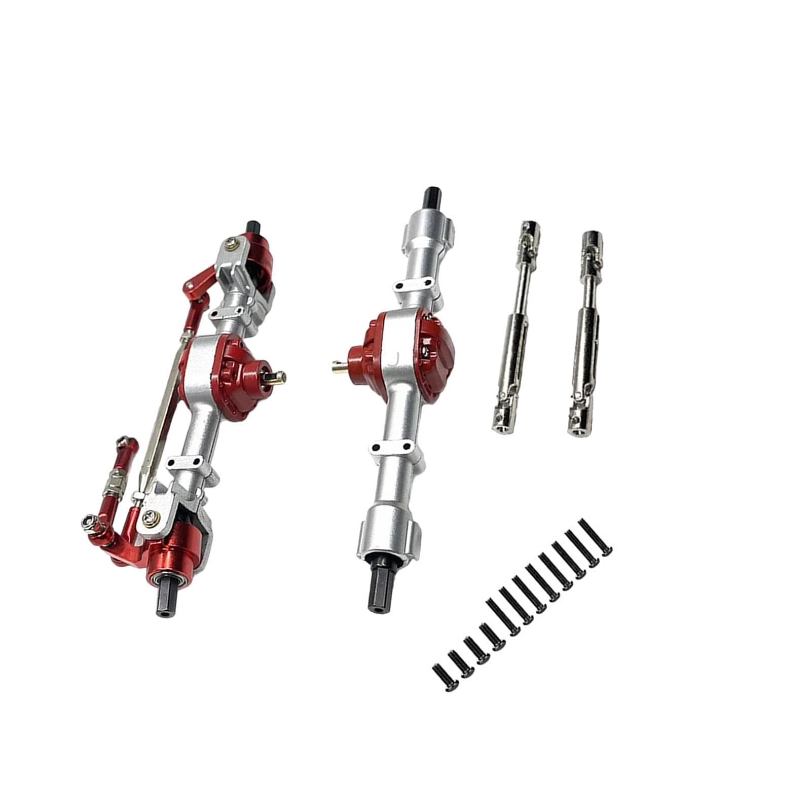 Rc Front Rear Axle Upgrade Part Rc Car Part for Lc79 1/12 Scale Rc Hobby Car Argent|RC car Parts Accessories|RC Repair Parts|Cars, Trucks & Motorcycles|-image-43