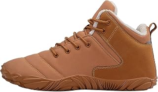 Botines de invierno para hombre, con anclas de felpa cálidas, forradas, botas de invierno, clásicas, antideslizantes, botas de deporte, botines para exteriores, botas de senderismo, botas de algodón,
