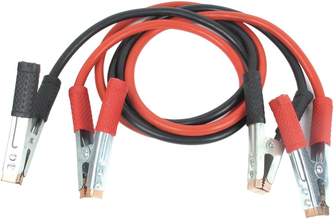 2 Pcs Tangle-free 6.5FT Booster Cable Jumping Cables Power Jumper 800A