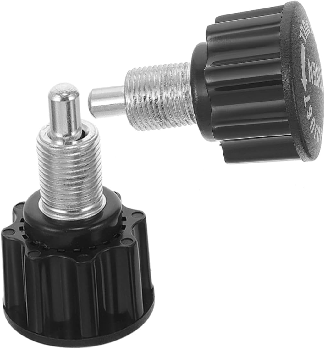 Mikinona 2Pcs Pull Pin Spring Knob Replacement for Exercise Bike Durable Weight Bench Pins for Fitness Equipment Versatile Gym Accessory for Home and Commercial Use