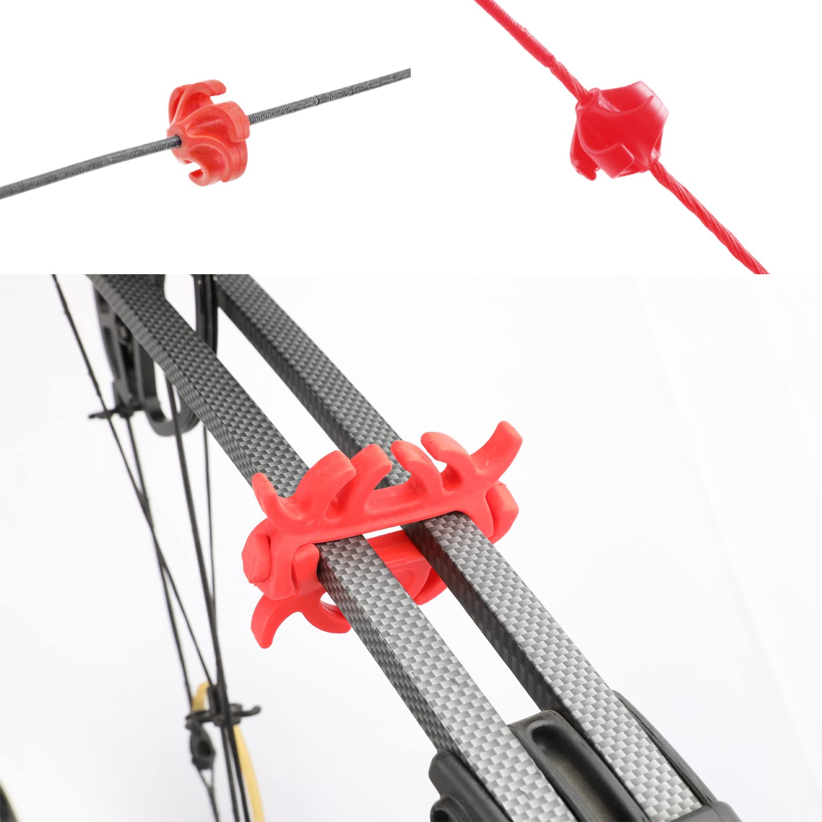 Stabilizzatori Per Arco In Gomma Wolfman - Set Palle Shock Per Arco Ricurvo E Compound - Foto 13