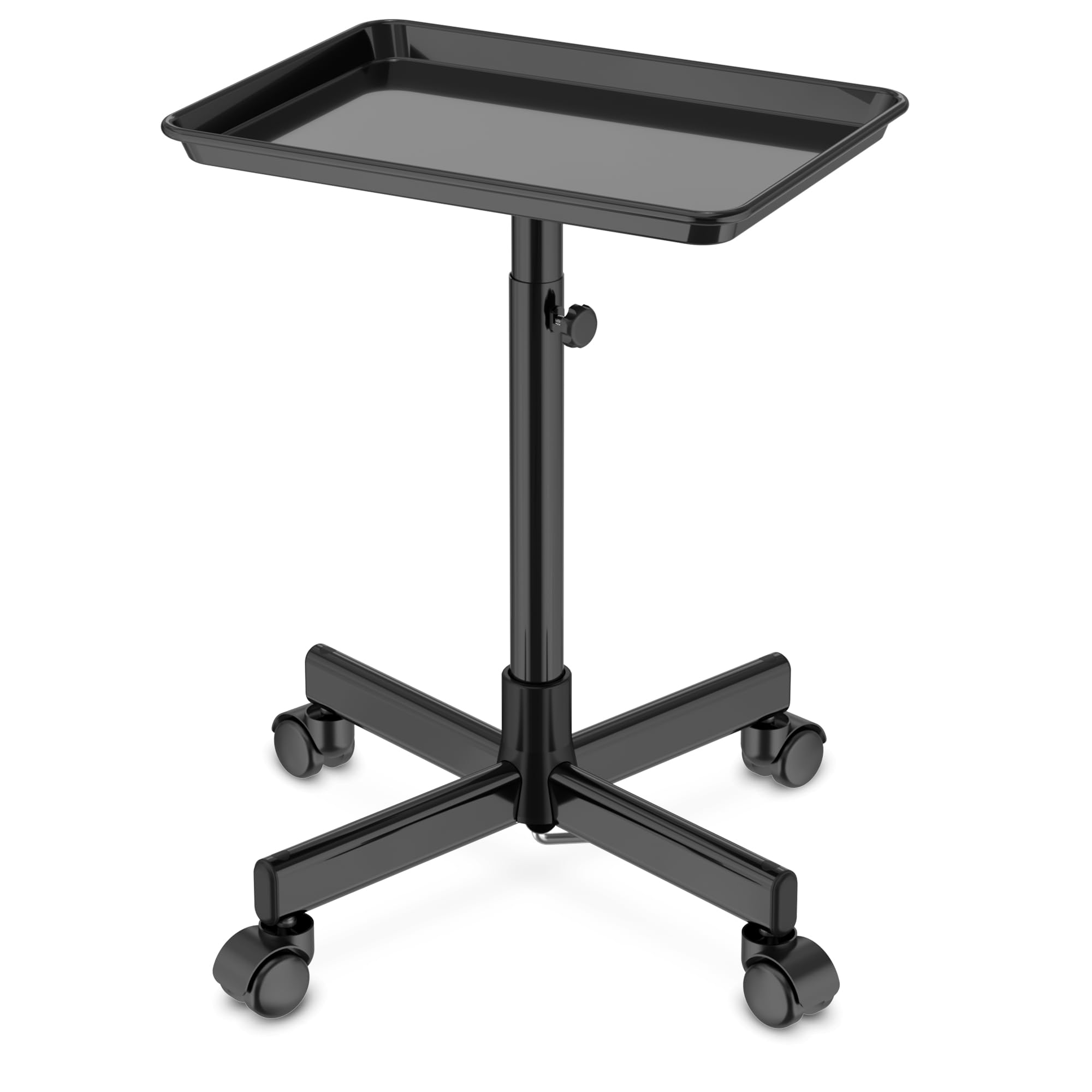 Premium Salon Tray on Wheels - Tattoo Trolley Cart -1