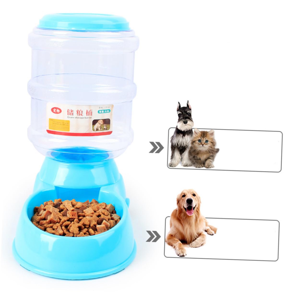 L Comedero 5 3, Comida Automático de Control para Gatos