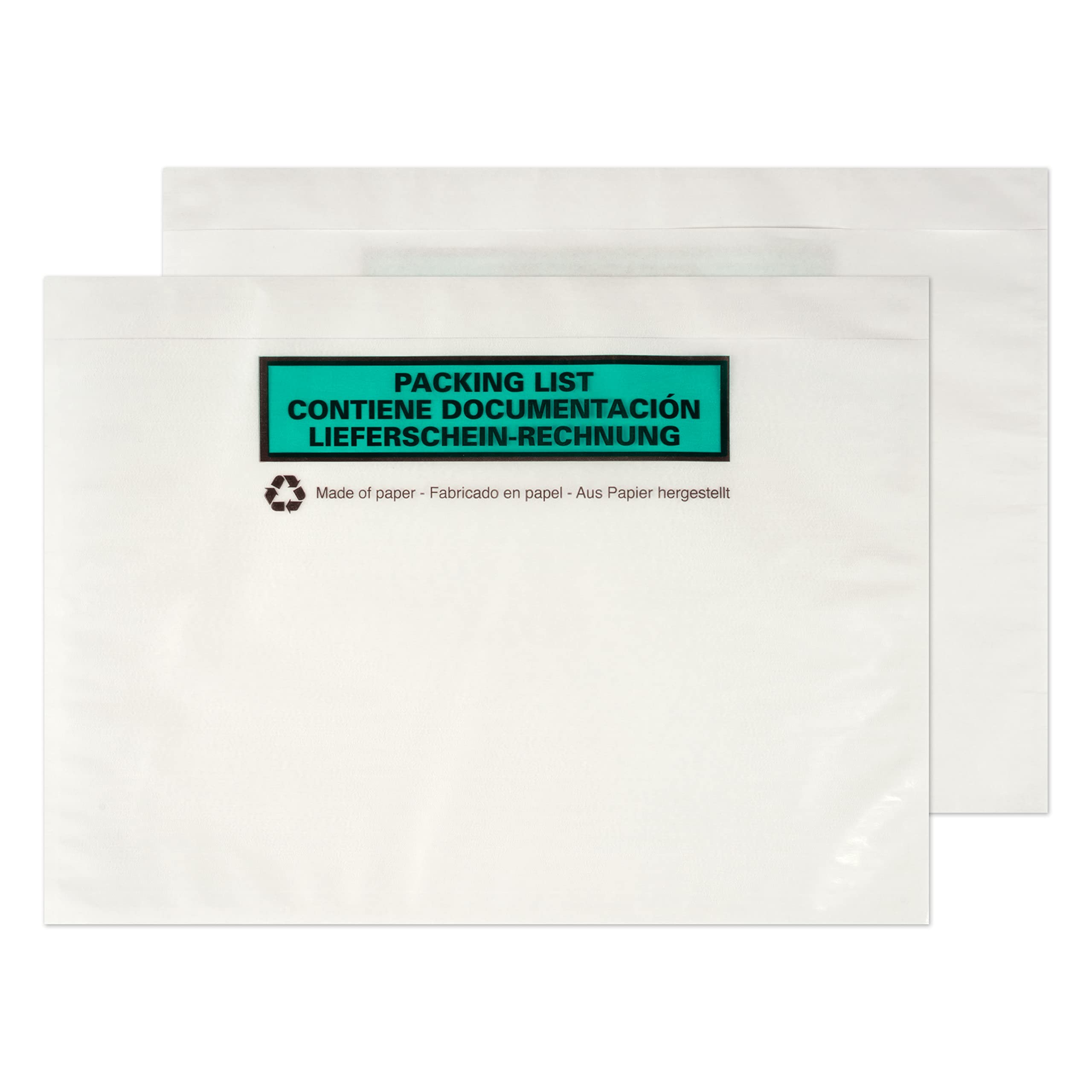 Blake VITA Clear Peel and Seal Paper Documents Enclosed 235 x 175mm