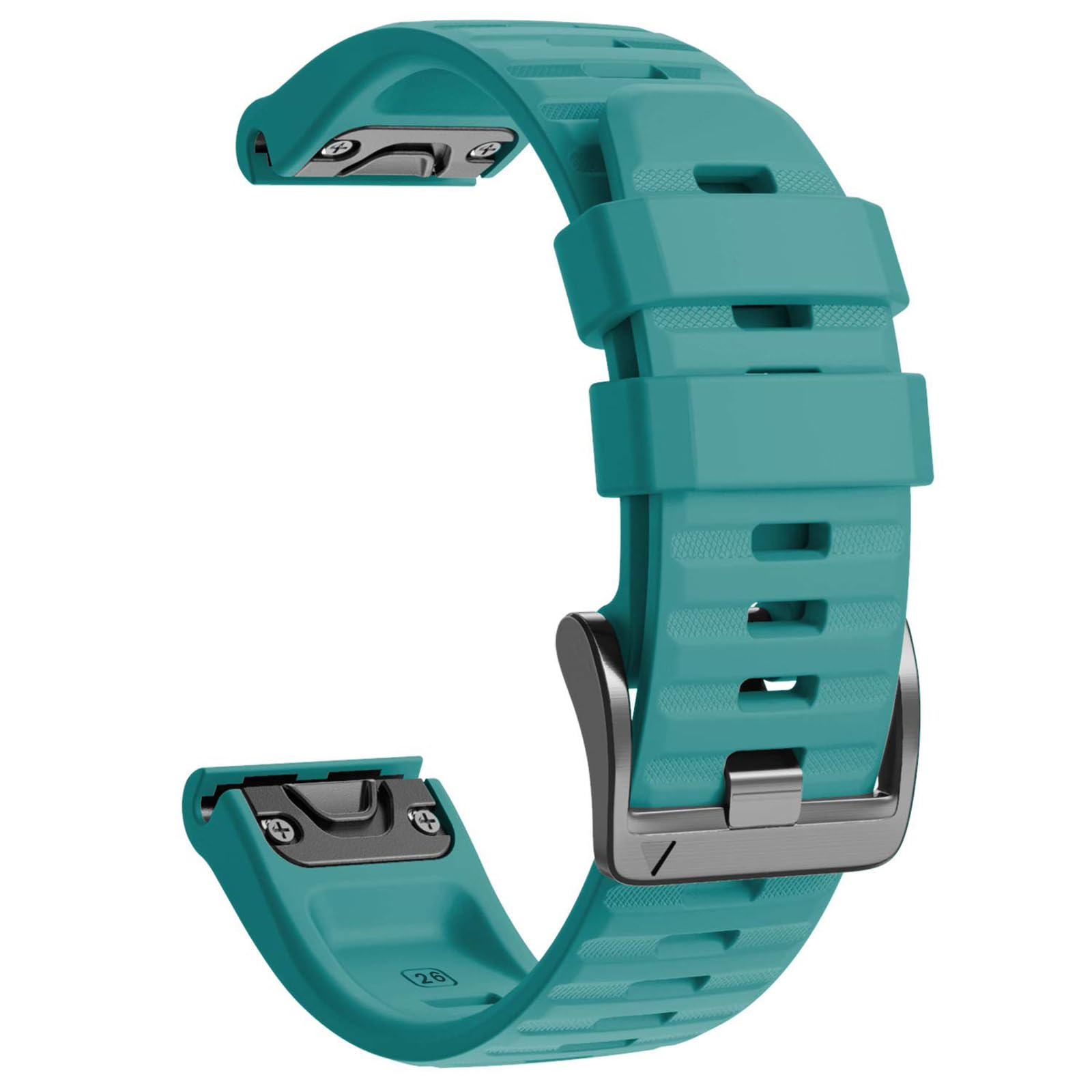 NotoCity für Garmin Fenix 5x/5x Plus/6x/6x Pro Armband, Quickfit 26mm für Garmin Fenix 7x/7x Pro/Fenix 3/3 HR/8 51mm, Uhrenarmband für Enduro 2, Instinct 2X, Epix Pro 51mm, Quatix 7x(Rockblau)