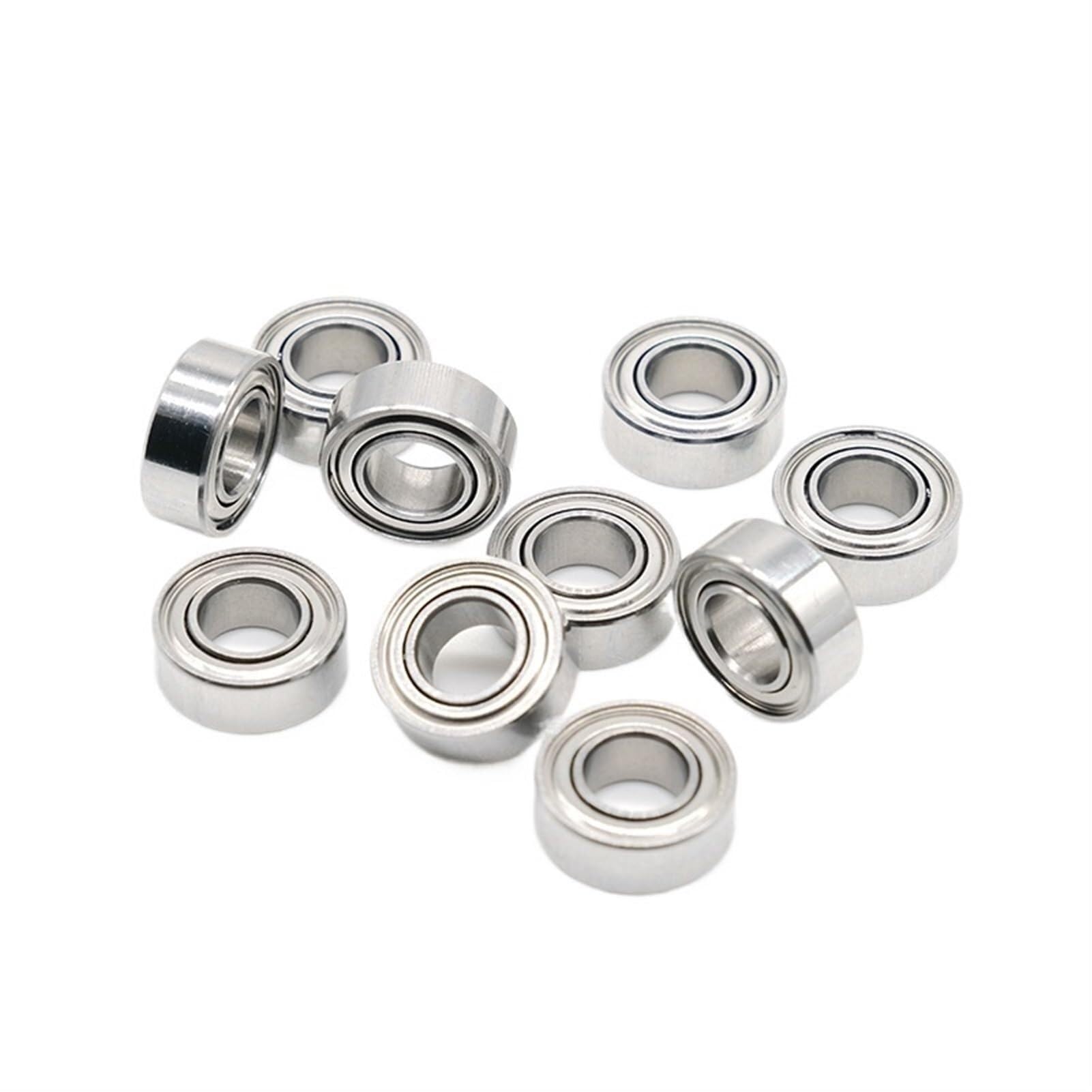 Łożyska Toczne, Łożysko kulkowe zwykłe 10 szt. R188ZZ ABEC-9 6,35X12,7X4,76 mm rozmiar calowy miniaturowe łożyska R188 ZZ R188Z