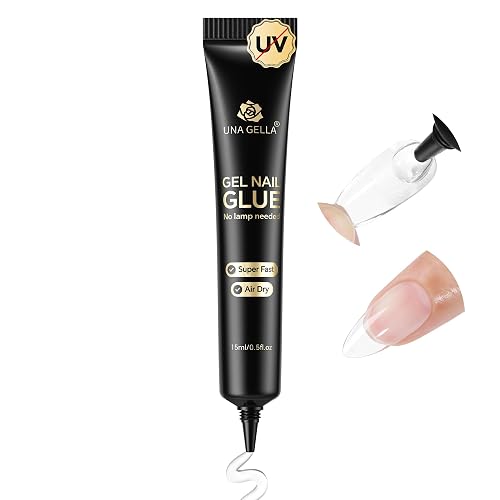 UNA GELLA Gel Nail Glue No U/V Light 15ml