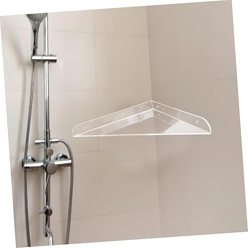 Miniatura 4 de Estante de almacenamiento de acrílico, organizador de ducha, organizador de tocador de baño, montaje en pared