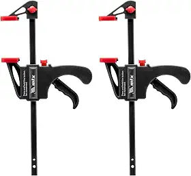 Kit 2 Grampo Sargento Universal Tipo F Aperto Rápido 150x45mm