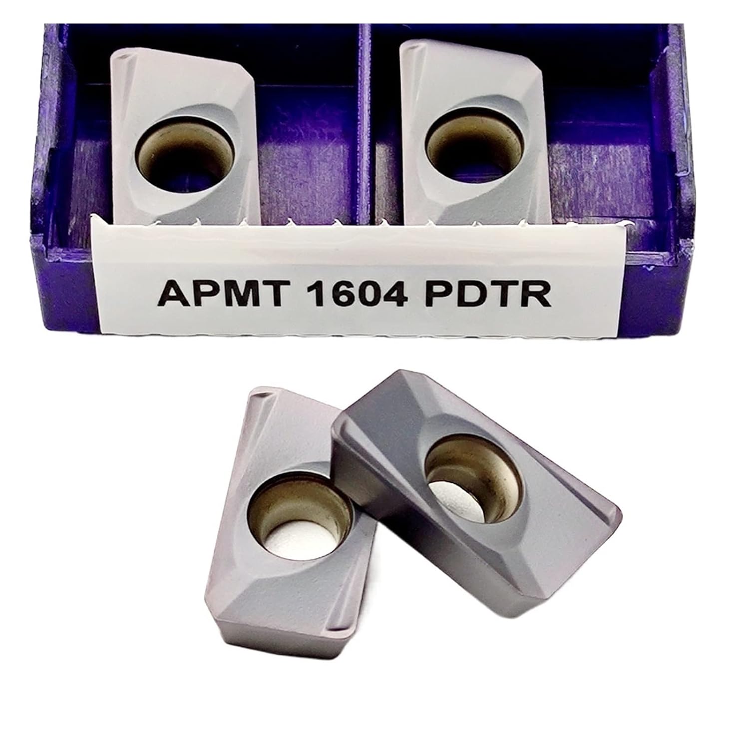 Indexable Carbide Lathe Tool 10PCS APMT1604 PDTR LT30 Hard Alloy Blade Processing Metal Turning Tool Milling Inserts Carbide CNC
