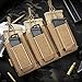 EXCELLENT ELITE SPANKER Open-Top Single/Double/Triple Molle Mag Pouchs for M4 for AK AR Elastic Rifle Magazines for Pistol Mag Pouch (Coyote Brown)