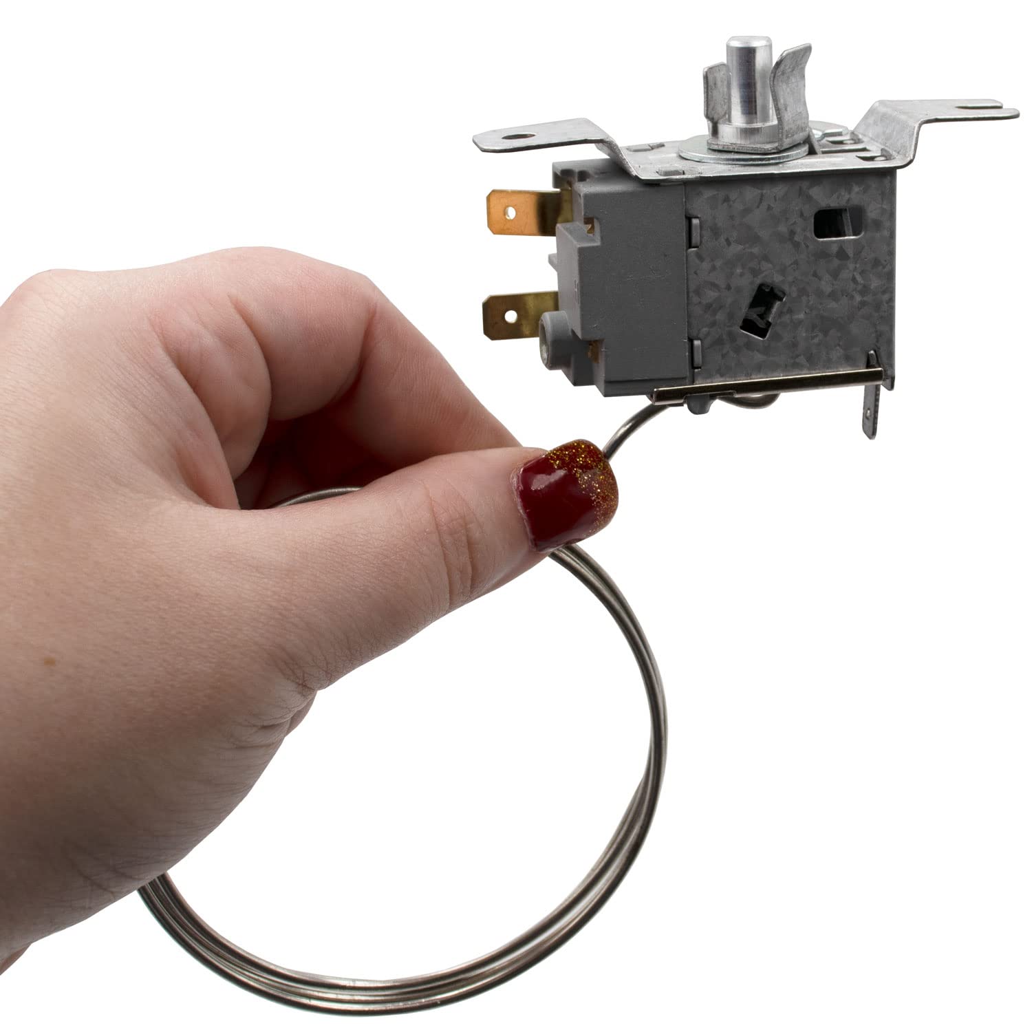 Supplying Demand Termostato de control de temperatura del refrigerador W10583800 sustituye a 3281229, PS11756541