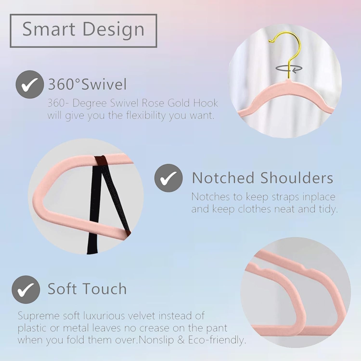 Home Clothes Hangers,Kleiderbügel, Samt-Kleiderbügel, platzsparende rutschfeste Samt-Kleiderbügel, 360° drehbarer Haken, robuster Samt-Kleiderbügel, for Hemden, Jacken, Anzüge, 10 Stück, Rot (Farbe: R