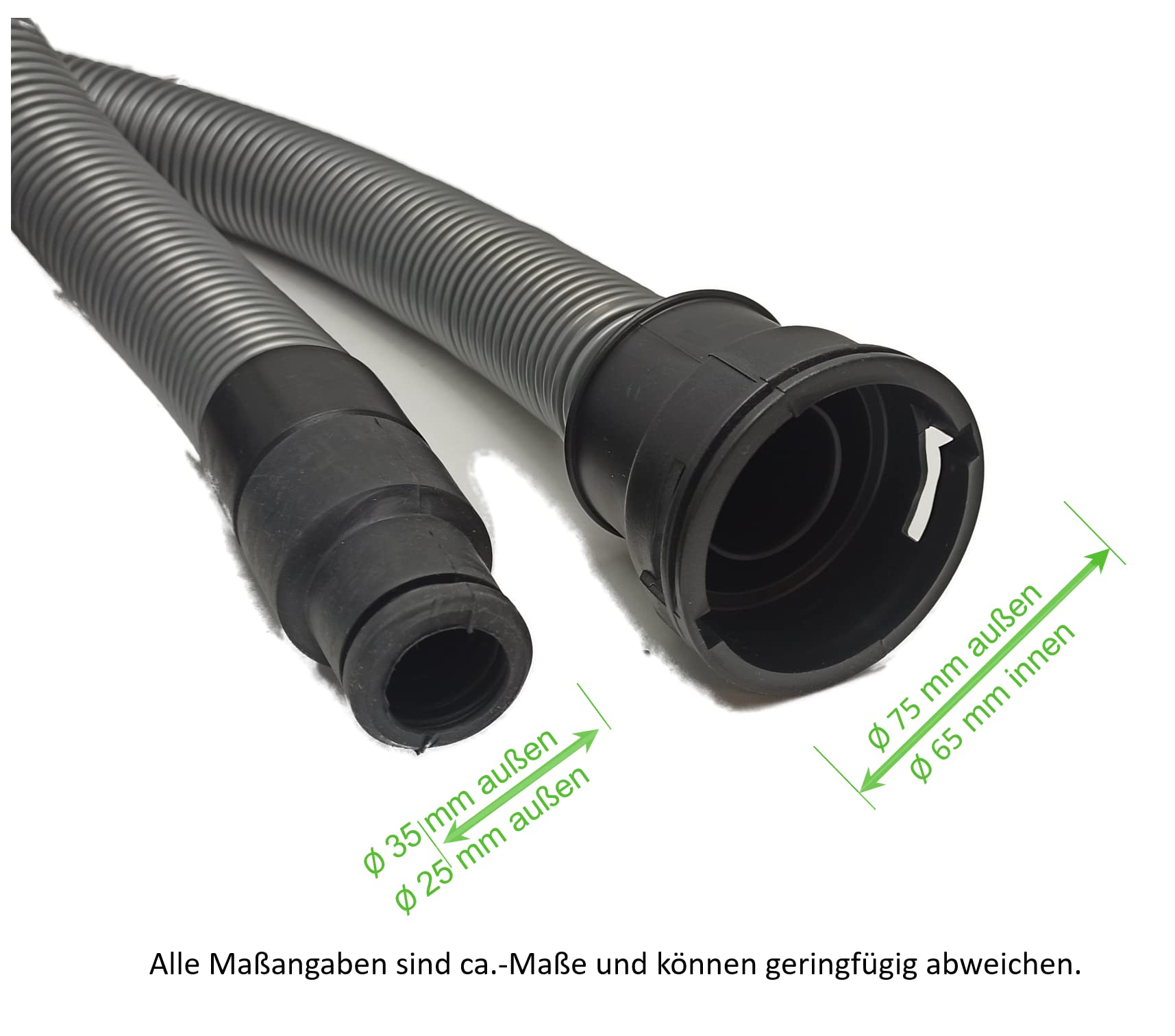 Keenberk Tubo di aspirazione per aspirapolvere Bosch gas 25, 50, 50 M; 2609390392-3 metri