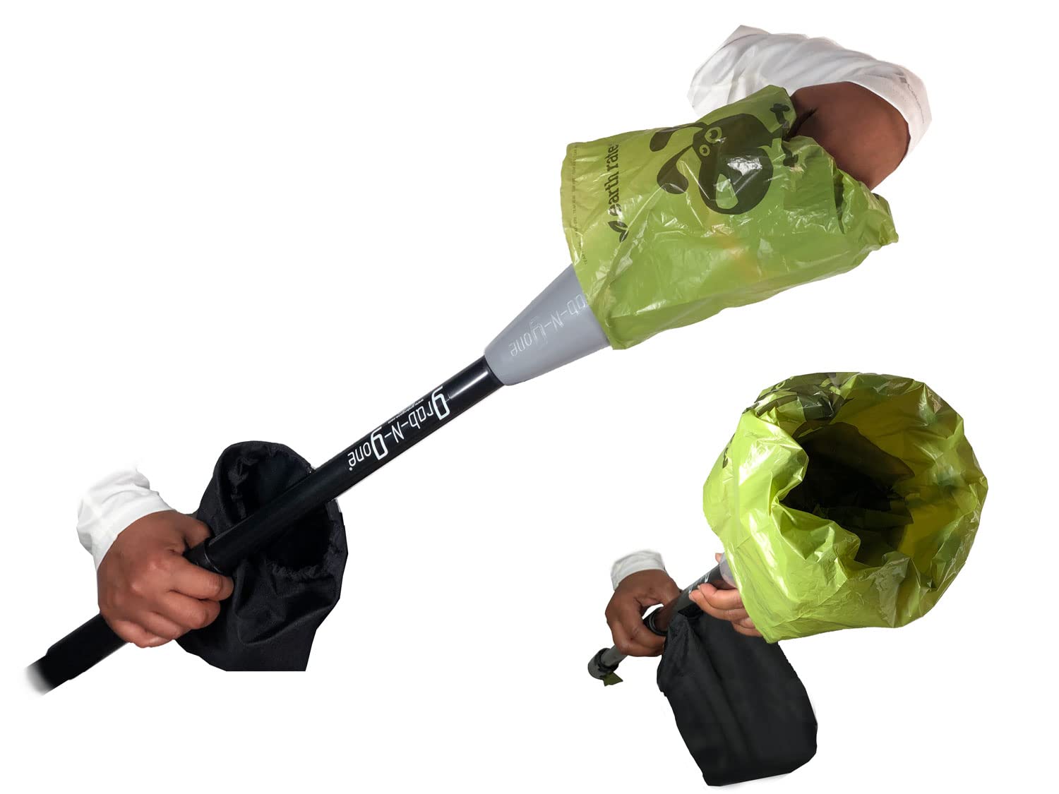 GrabNGone No Hand Contact No Bending Down No Cleaning Required