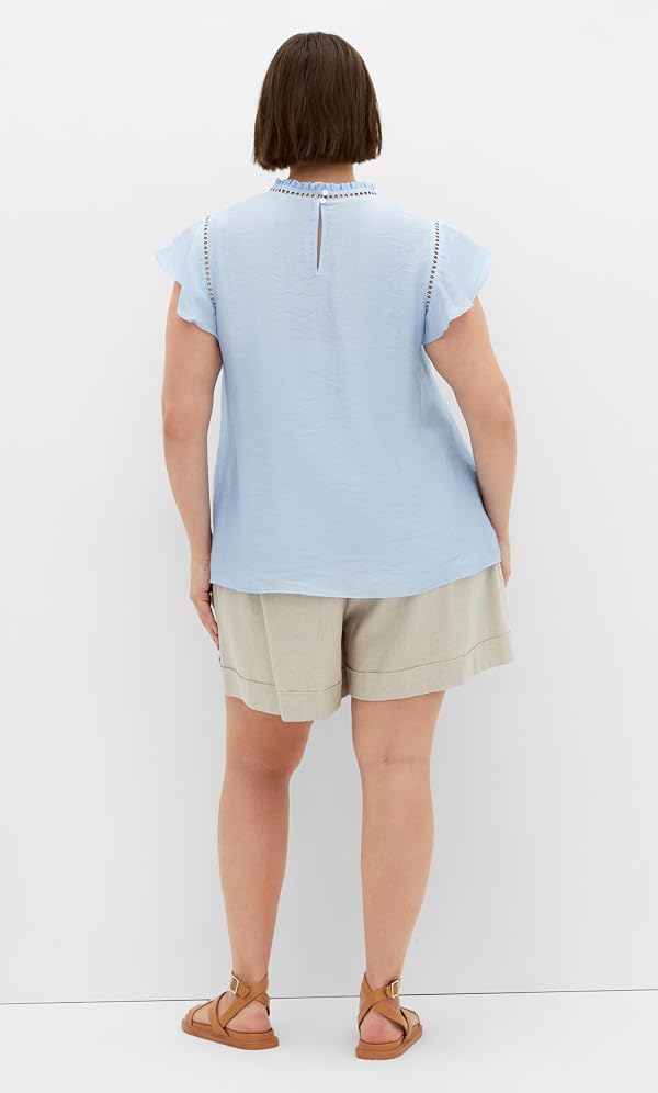 City Chic Women's Plus Size Top - Lorelai Short Sleeve, 24 by City Chic - Image 3