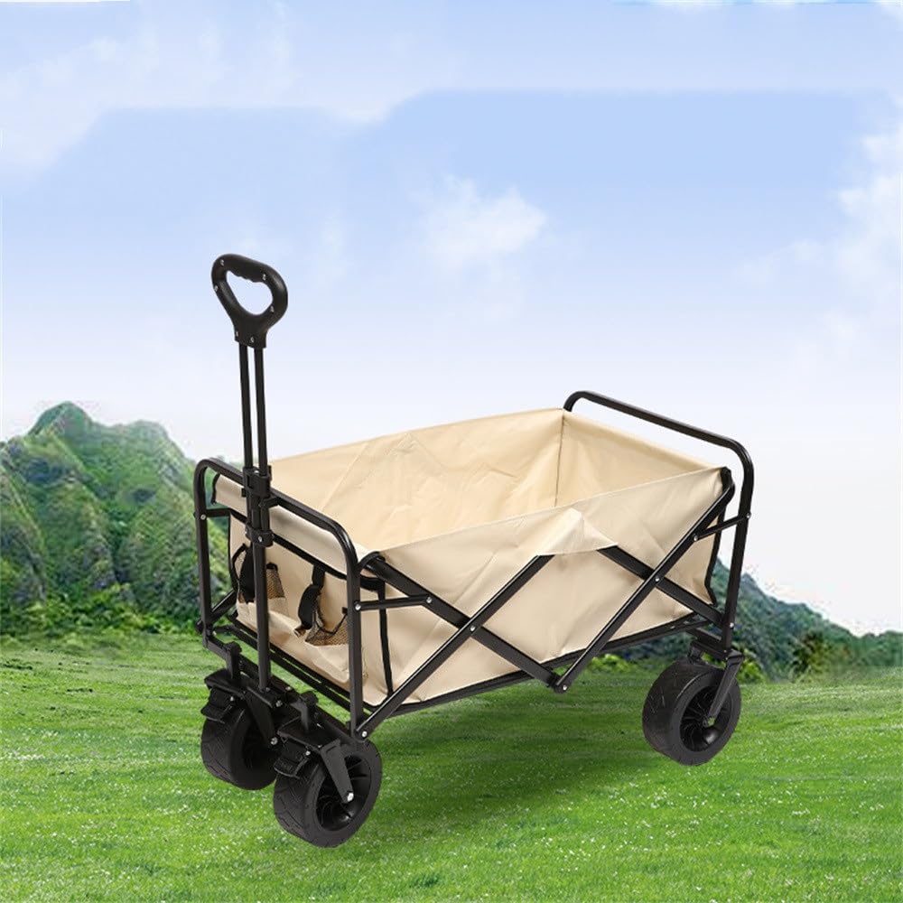 Amazon.co.jp: アウトドアワゴン キャリーワゴン 折りたたみ式