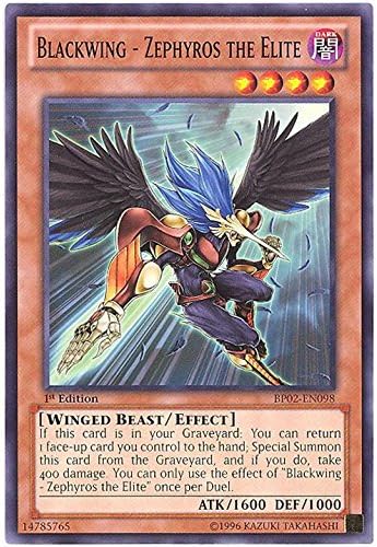 Blackwing Zephyros Yugioh Yu-Gi-Oh! Blackwing - Zephyros The Elite Card - Battle Pack 2: War Of The Giants 1st Edition Common Card Effect Bounce Monster Blackwing Zephyros Yugioh Yu-Gi-Oh! Blackwing - Zephyros The Elite Card - Battle Pack 2: War Of The Giants 1st Edition Common Card Effect Bounce Monster