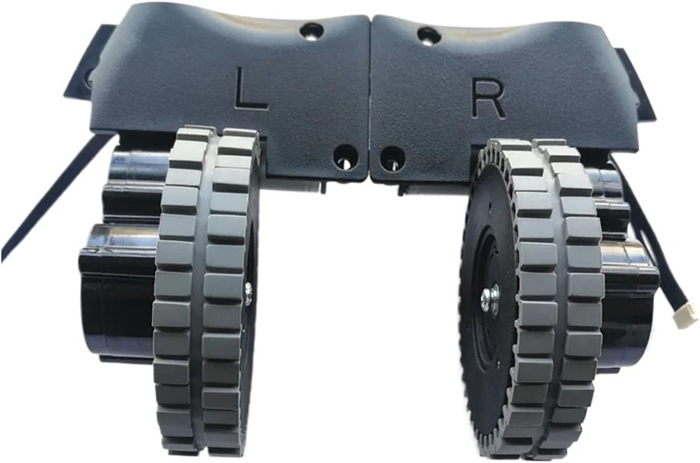 Parts Left and Right Action Wheels, Compatible for ILIFE X750, V8s, V80, V8c, V85, V8e, V8 Plus, X755, Sweeper Accessories(R+l)