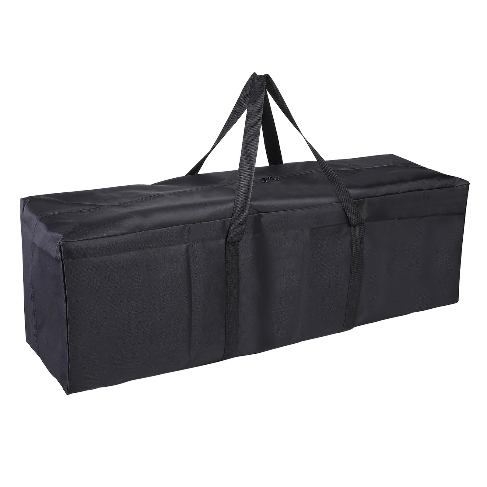 YELARXI Camp Chair Replacement Bag, Camping Folding Chair Storage Bag Large Zippered with Handle Strap, 47 x 14 x 14 Inch Fit for Outdoor Tent Storage (Black)