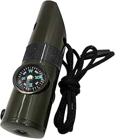 Apito de emergência com cordão, apito de segurança, acampamento, caminhada, resgate, sinal de sobrevivência