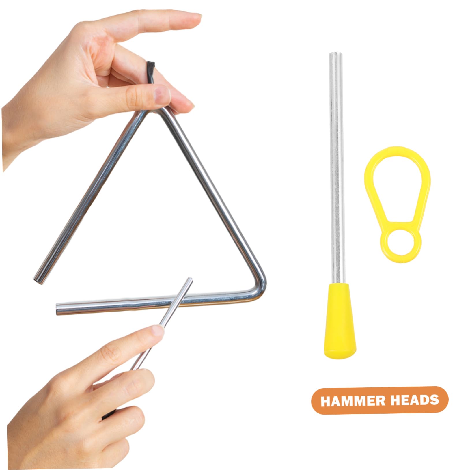 Bacchette Per Triangolo Musicale - 10 Pezzi In Ferro, Per Strumenti A Percussione, Bambini E Professionisti - Foto 10