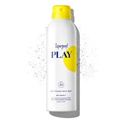 Supergoop PLAY Antioxidant Body Mist with Vitamin C 6 fl oz - SPF 50 PA Broad Spectrum Sunscreen