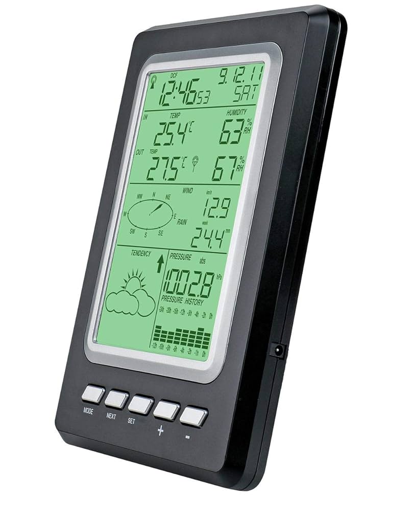 ウェザーステーション Amazon | Moongiantgo ウェザーステーション 気象観測器 気象計