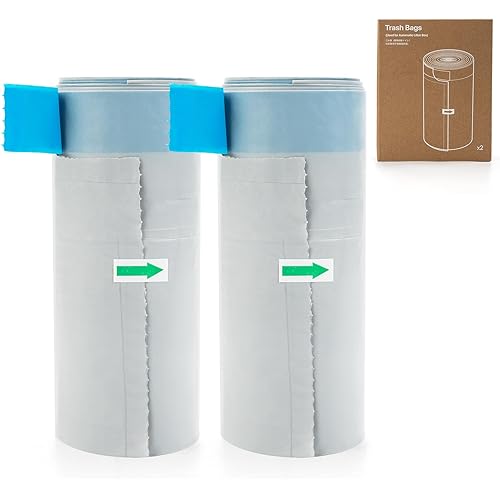 Neakasa Replaced Waste Bags-2 Rolls, Cat Litter Waste Receptacles Bags for M1 Open-Top Self-Cleaning Cat Litter Box