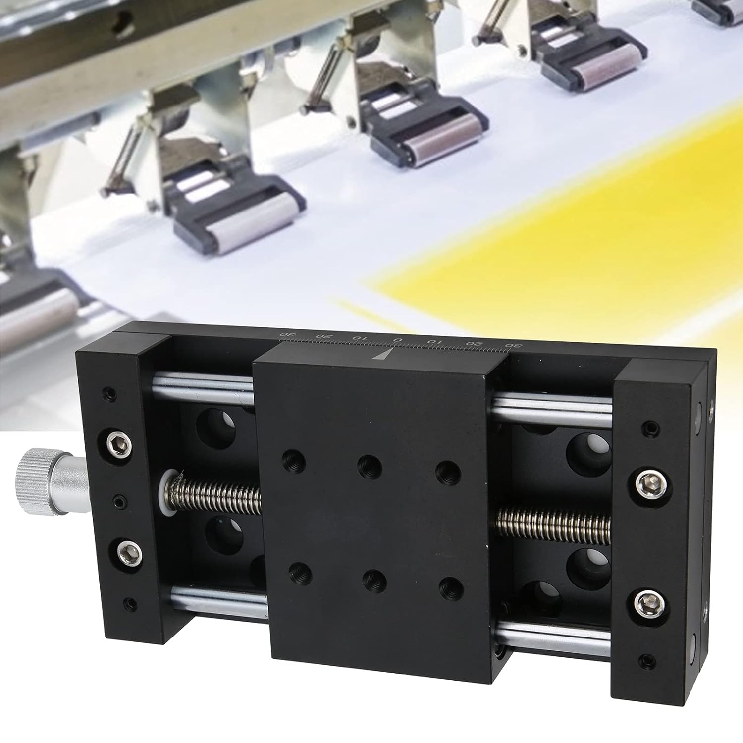 X‑Axes Linear Stage Manual Fine‑Tune Sliding Table Aluminum Alloy Linear Stage Actuator Linear Motion Guides