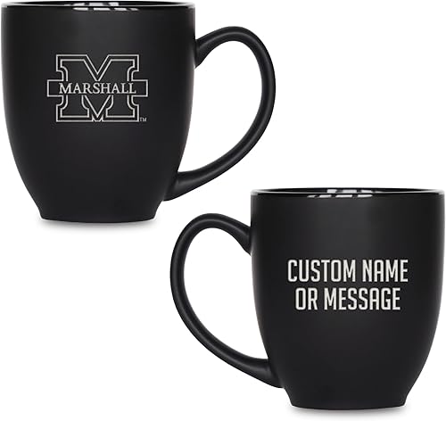 Miniatura 271 de Rico Industries NCAA Primary - Taza personalizada de 15 onzas, color negro mate, para bebidas calientes o frías Nebraska Cornhuskers