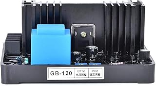 Automatic Voltage Regulator, Compact Size Brushed Generator Regulator Maximum 15A High Efficiency for 3 Phase Carbon Brush Dynamotor