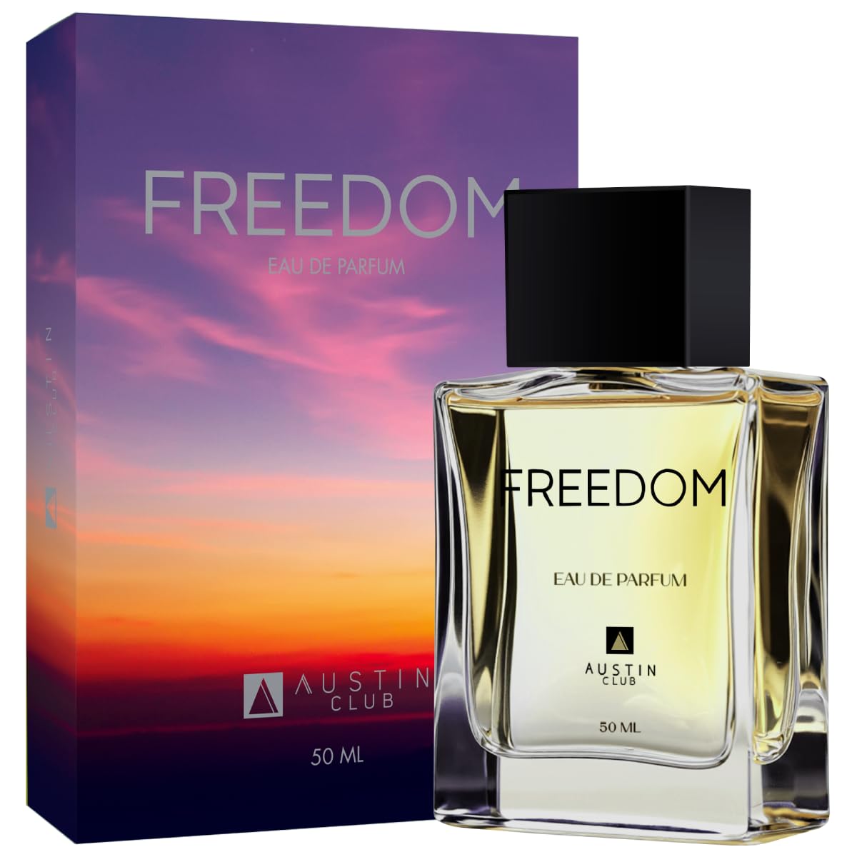 Perfume Masculino Amadeirado Especiarado Freedom 50ml Longa