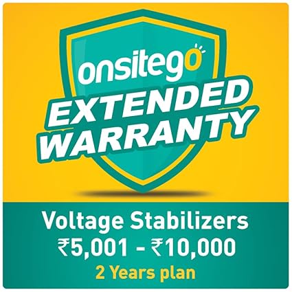 Onsitego 2 Years Extended Warranty for Voltage Stabilizers (Rs. 5001 to 10000) Email Delivery