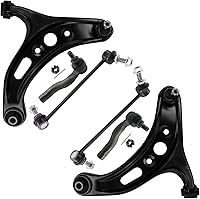 Vista 153 de Detroit Axle - Kit de extremo delantero para Chrysler 300 Dodge Charge 2011-2018 Challenger, 2 brazos de control traseros inferiores, 2 barras