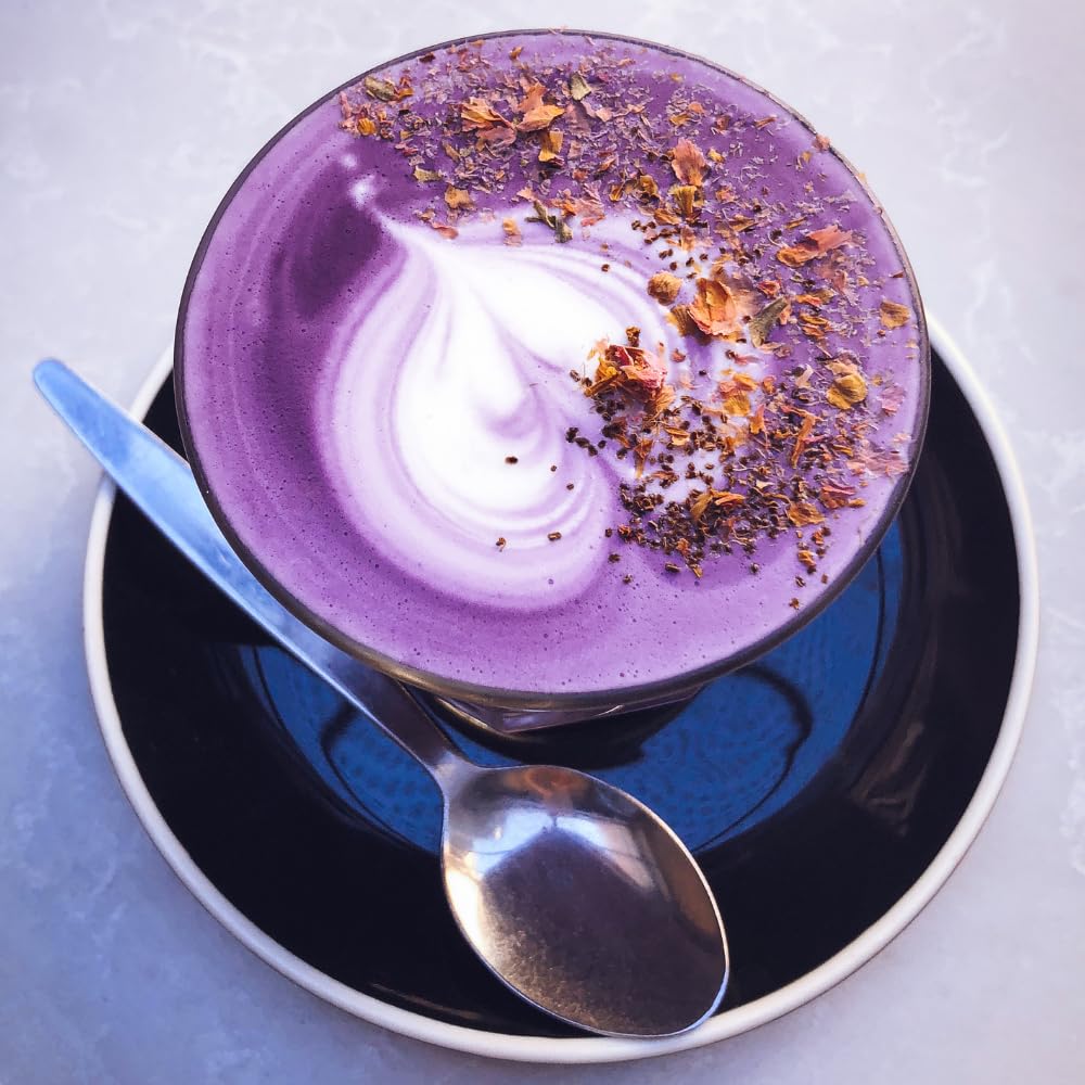 Polvo de Ube ◈ 200 g ◈ Polvo 100% de Ube Natural Puro ◈ Premium Calidad ◈ Origen Filipinas Garantizado ◈ Sin aditivos ni colorantes ◈ Vegano y Sin Gluten ◈ Ideal para Bebidas y Repostería