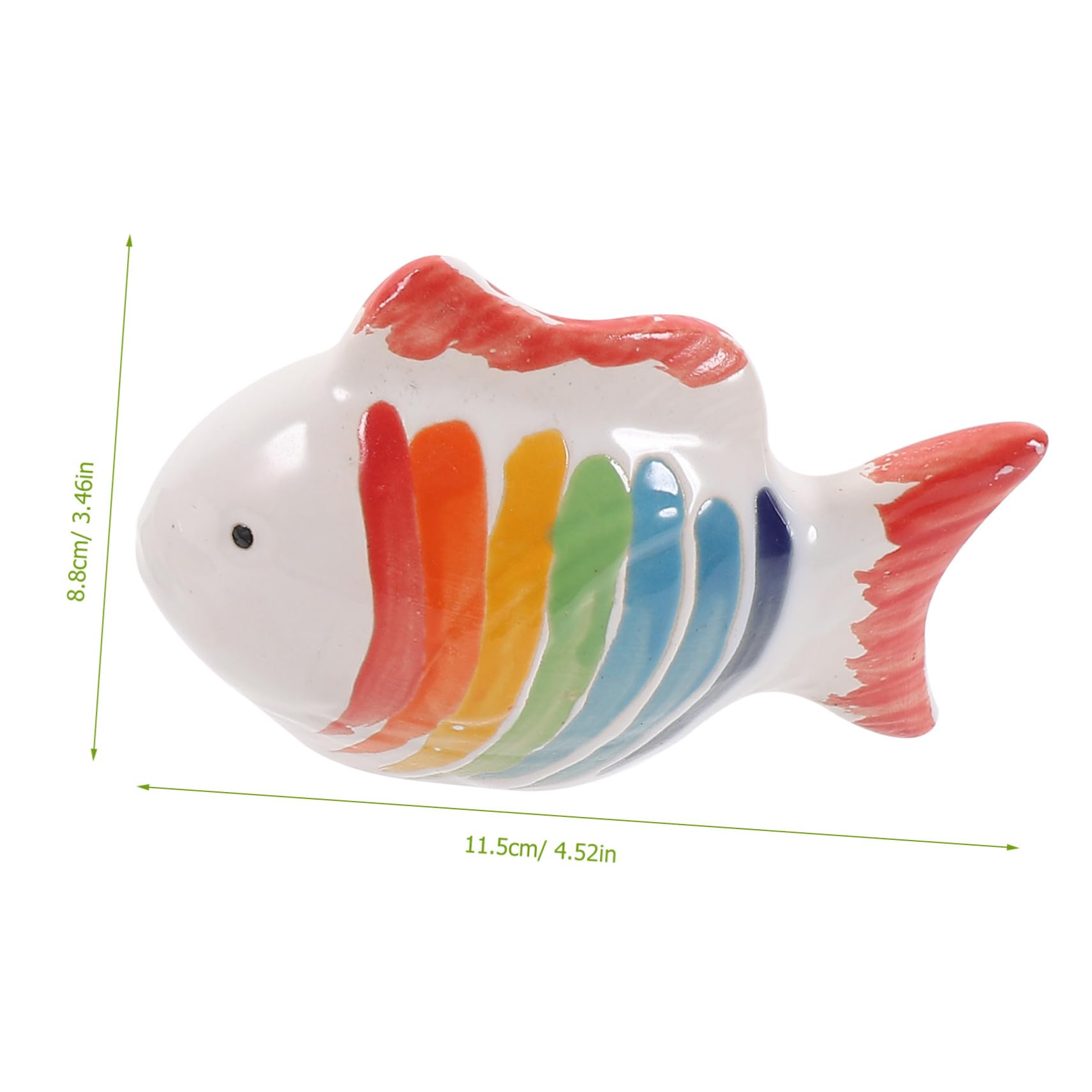 BESPORTBLE 4 Ensembles Méduse Réservoir Poisson Artificiel Décoration Aquarium Tortue Ornement Céramique Aquarium Accessoire D'aménagement D'aquarium Décorations D'aquarium 3 Pièces * 4